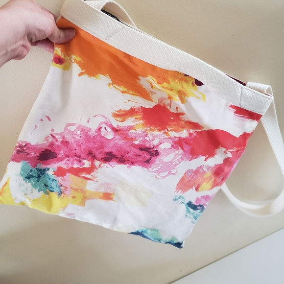 Kate Spade Saturday 3 Way Tie Dye Canvas Shoulder Bag O/S - Picture 8 of 14